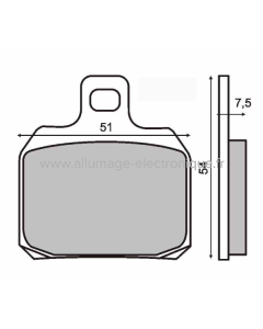 Pastillas Freno Sinter-Tech Piaggio X8 200cc