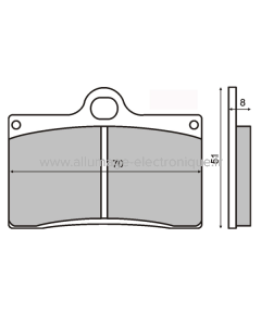 Pastillas Freno Sinterizadas Sinter-Tech Aprilia RS 250