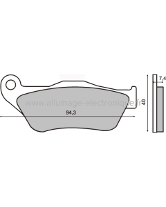 Pastillas Freno Sinter-Tech Yamaha X-Max 125cc