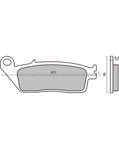 Pastillas Freno Sinter-Tech Honda CBR 250R
