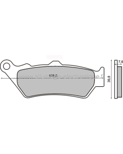 Pastillas Freno Sinter-Tech Bmw F 800 Gs