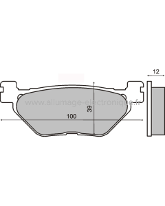 Pastillas Freno Sinter-Tech Yamaha T-Max 500cc