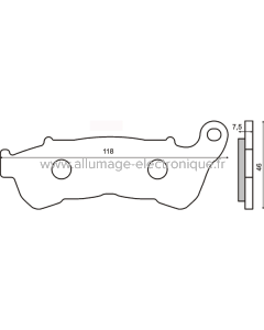Pastillas Freno Sinter-Tech Honda Sh 150i