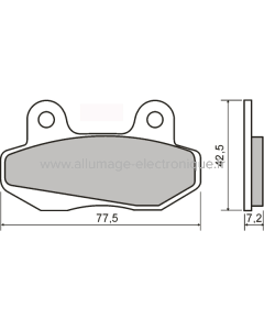 Pastillas Freno Sinter-Tech Honda NSR 80R