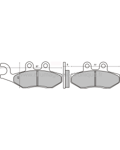 Pastillas Freno Sinter-Tech Piaggio Fly 150cc