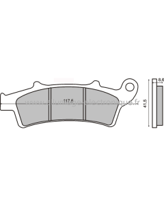 Pastillas Freno Sinter-Tech Malaguti Madison 400cc