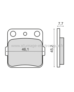 Pastillas Freno Sinter-Tech Kawasaki KX 80cc