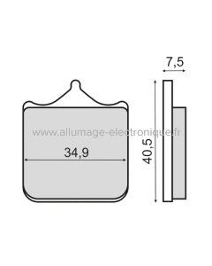 Pastillas Freno Sinter-Tech Ducati 748R