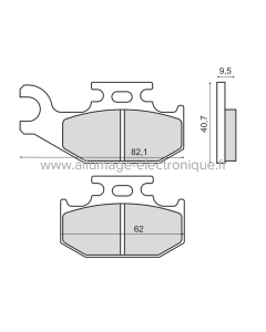 Pastillas Freno Sinter-Tech Suzuki Kingquad 700cc