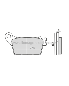 Pastillas Freno Sinter-Tech Suzuki GSX-R 600cc