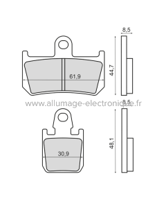 Pastillas Freno Sinter-Tech Yamaha V-Max 1700cc