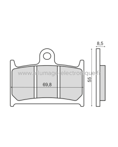 Pastillas de Freno Sinter-Tech Yamaha TZ 250cc