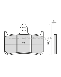 Pastillas Freno Sinter-Tech Honda RS 125R