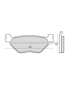 Pastillas Freno Sinter-Tech Yamaha TDM 900cc