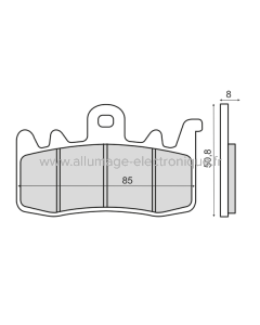 Pastillas Freno Sinter-Tech Bmw R 1200 GS