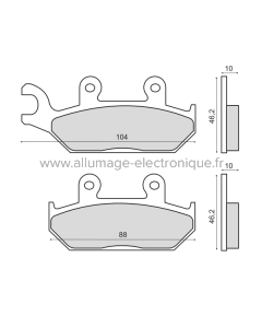 Pastillas Freno Sinter-Tech Yamaha XT 600