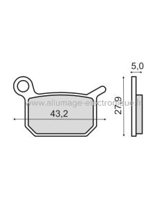 Pastillas Freno Sinter-Tech KTM Sx 65cc