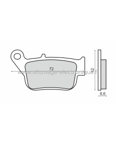 Pastillas Freno Sinter-Tech Yamaha YP R250 X-Max