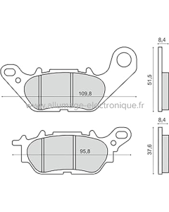 Pastillas Freno Sinter-Tech Mbk XC 125