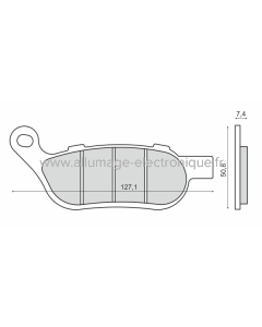 Pastillas Freno Sinter-Tech Harley Davidson FXDL Rider
