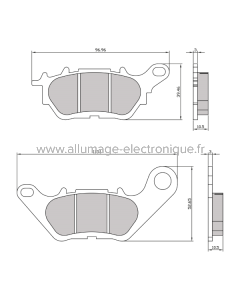 Pastillas de Freno Sinter-Tech Yamaha R3