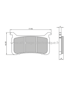 Pastillas Freno Sinter-Tech Honda VFR 800