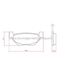 Pastillas de Freno Sinter-Tech Yamaha T-Max 560