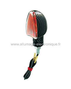 Par de intermitentes RMS look carbono