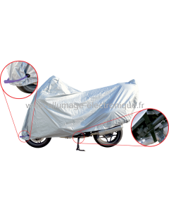 RMS Funda Moto L 228x99x124cm