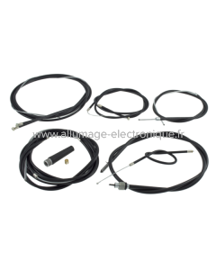Kit de cables de transmisión RMS Classic teflón Lambretta Dl
