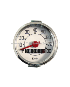 Velocímetro RMS Classic Piaggio Vespa 50cc TONDO 80KMH 190743