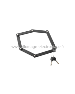 Candado plegable CARPENTER - negro