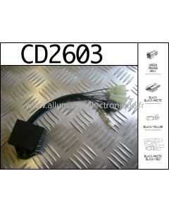 CD2603 - CDI Suzuki: DR500 (1986-1987 | G-H), DR600 (1986-1987 | G-H)